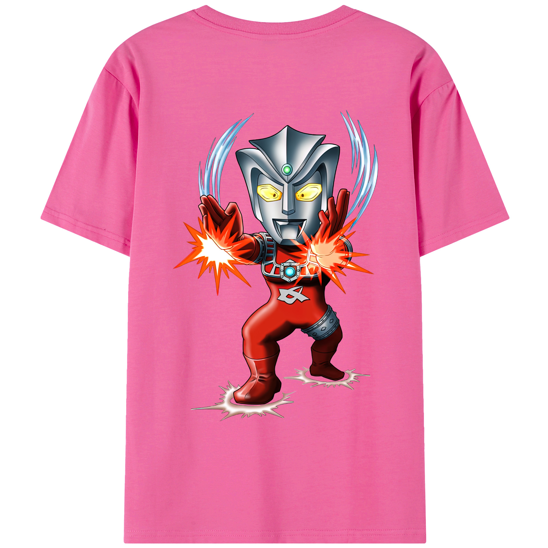 （画像用） ウルトラマン Ultraman レディース半袖Tシャツ(バックプリント)